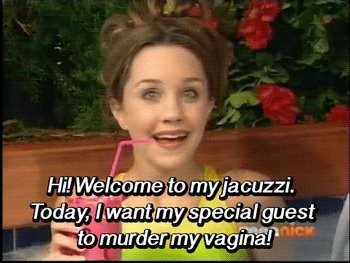 Gifs Filmsterren Amanda bynes drake hot tub 