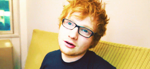 Ed Sheeran GIF. Artiesten Gifs Ed sheeran 5k 