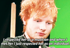 Ed Sheeran GIF. Artiesten Gifs Ed sheeran Lied Kleine hobbel 