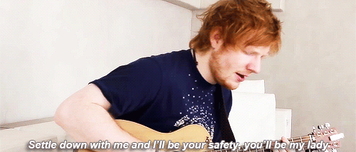 Ed Sheeran GIF. Bioscoop Artiesten Gifs Ed sheeran 