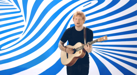 Ed Sheeran GIF. Artiesten Gifs Ed sheeran Rupert grint Fmv 