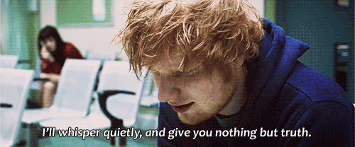 Ed Sheeran GIF. Artiesten Gifs Ed sheeran De mijne Thinking out loud 