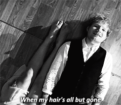 Ed Sheeran GIF. Artiesten Gifs Ed sheeran De mijne Thinking out loud 