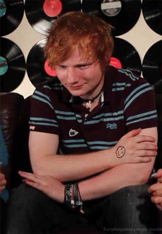 Ed Sheeran GIF. Artiesten Gifs Ed sheeran 5k 
