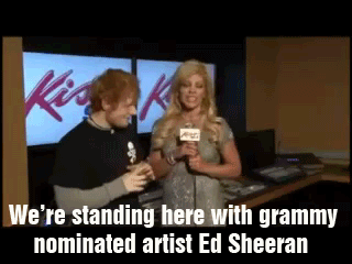 Ed Sheeran GIF. Artiesten Gifs Ed sheeran Het ateam Akoestisch Een team 
