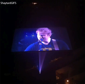 Ed Sheeran GIF. Artiesten Gifs Ed sheeran Shaytards Instagram Shaycarl 