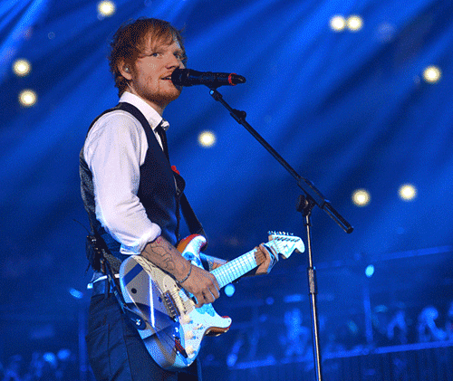 Ed Sheeran GIF. Artiesten Gifs Ed sheeran Bbma Billboard music awards 