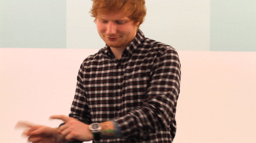 Ed Sheeran GIF. Artiesten Gifs Ed sheeran Grammys Thegrammys 