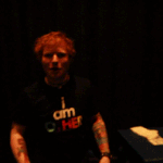 Ed Sheeran GIF. Artiesten Gifs Ed sheeran 