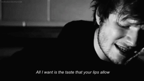 Ed Sheeran GIF. Artiesten Gifs Ed sheeran 