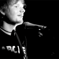 Ed Sheeran GIF. Muziek Artiesten Gifs Ed sheeran 