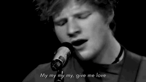 Ed Sheeran GIF. Artiesten Taylor swift Gifs Ed sheeran Tswift 