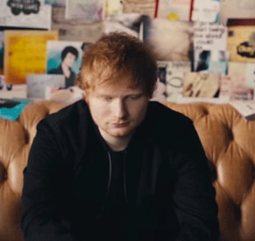 Ed Sheeran GIF. Artiesten Ed Gifs Ed sheeran 