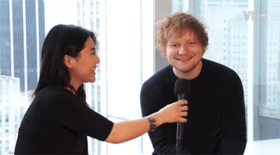 Ed Sheeran GIF. Artiesten Gifs Ed sheeran Het ateam Gfs Gvideo 