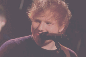 Ed Sheeran GIF. Artiesten Gifs Ed sheeran Sheerio 