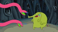Olifant GIF. Dieren Kunst Olifant Gifs Schilderij 