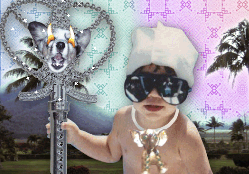 Dieren Kunst Olifant Gifs schilderij 