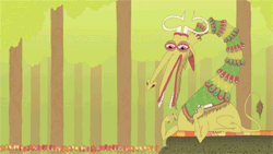 Olifant GIF. Dieren Olifant Gifs Psychadelic 
