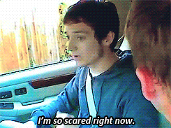Elijah Wood GIF. Bioscoop Film Elijah wood Gifs Filmsterren Alles is verlicht Uma vida iluminada 