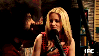 Elizabeth Banks GIF. Gifs Filmsterren Elizabeth banks Persoonlijk Woody harrelson Sexy gezicht Revamp 