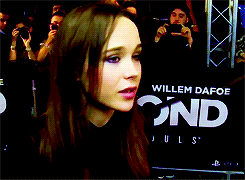 Ellen Page GIF. Meisje Gifs Filmsterren Ellen page 