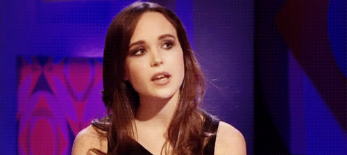 Gifs Filmsterren Ellen page Jason bateman Juno niet onder de indruk 