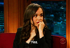 Ellen Page GIF. Gifs Filmsterren Ellen page Juno 