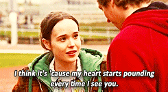 Ellen Page GIF. Gifs Filmsterren Ellen page Vloek 1010 