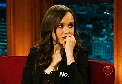 Ellen Page GIF. Meisje Gifs Filmsterren Ellen page 