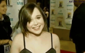 Ellen Page GIF. Gifs Filmsterren Ellen page 