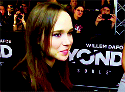 Ellen Page GIF. Gifs Filmsterren Ellen page Mijn bewerkingen Non pk 