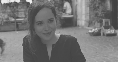 Gifs Filmsterren Ellen page glimlach 