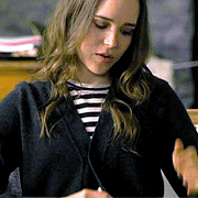 Ellen Page GIF. Gifs Filmsterren Ellen page Juno 