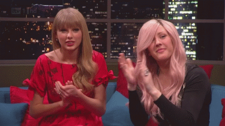 Taylor Swift GIF. Artiesten Taylor swift Gifs Ellie goulding Elena jane goulding 