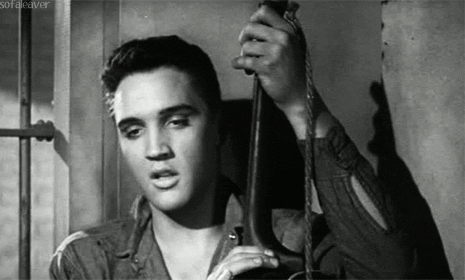 Artiesten Gifs Elvis presley glimlach 