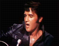 Elvis Presley GIF. Muziek Artiesten Gifs Elvis presley 