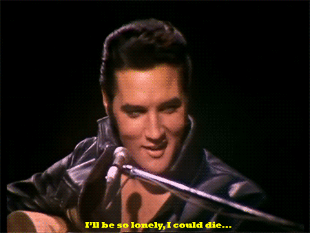 Artiesten Gifs Elvis presley glimlach brutaal 