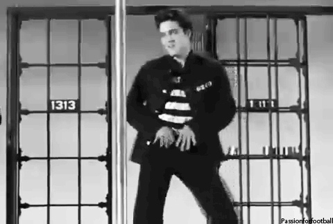 Muziek Artiesten Gifs Elvis presley Jailhouse Rock 