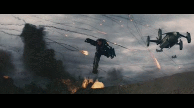 Tom Cruise GIF. Gifs Filmsterren Tom cruise 2014 Emily blunt Edge of tomorrow Engel van verdun William kooi Rita stee 
