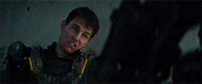 Tom Cruise GIF. Gifs Filmsterren Tom cruise Scifi Emily blunt Edge of tomorrow 