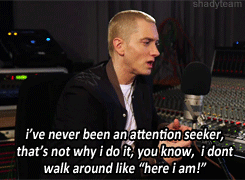 Eminem GIF. Interview Artiesten Eminem Gifs Ik Nieuw 