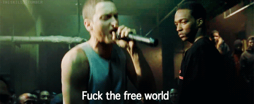 Artiesten Vrede Eminem Gifs slim shady rapper 