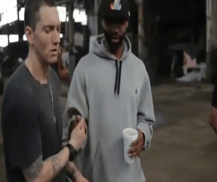 Muziek Artiesten Hip hop Eminem Gifs 8 mile slim shady b rabbit 