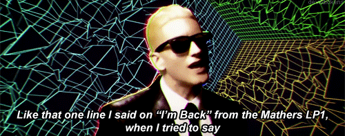 Artiesten Eminem Gifs rap god 