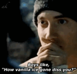 Rihanna GIF. Artiesten Eminem Rihanna Gifs The monster Slim shady Shadysstuff 