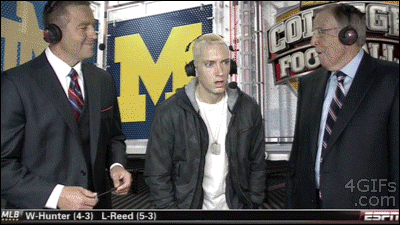 Interview Artiesten Eminem Gifs hoog espn 