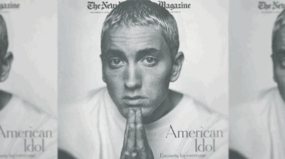Boos Artiesten Dronken Eminem Gifs gefrustreerd 