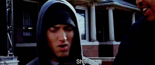 Interview Artiesten Eminem Gifs handdruk slim shady vriend GQ 