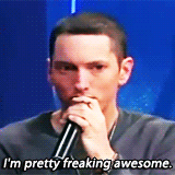 Eminem GIF. Muziek Artiesten Hip hop Melk Eminem Gifs Rap Slim shady Dorstig 