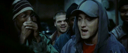 Muziek Artiesten Hip hop Eminem Gifs rap 8 mile 